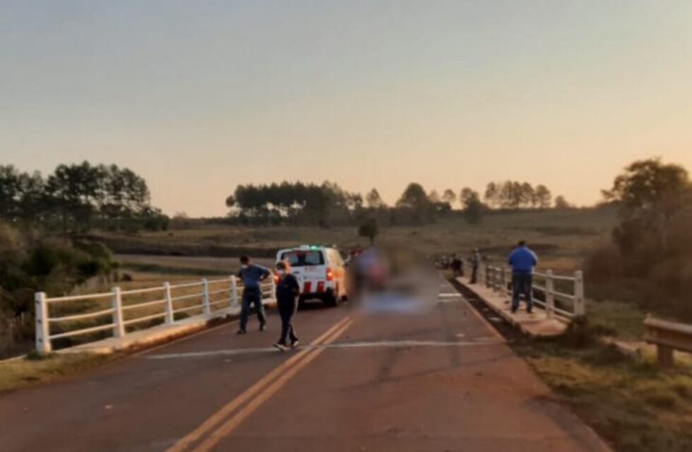 Accidente fatal sobre el arroyo Persiguero en Santa María