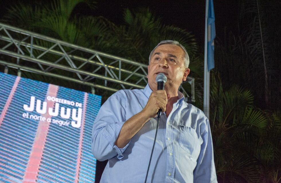 El gobernador Gerardo  Morales va a Casa Rosada para hablar con el presidente Alberto Fernández