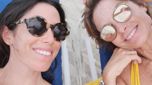 Graciela Papini junto a su hija Sofía Sarkany