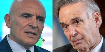 José Luis Espert y Miguel Ángel Pichetto.