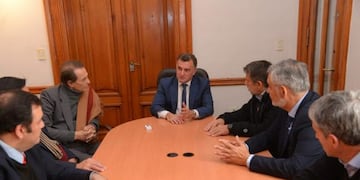 Kasanzew en Casa de Gobierno