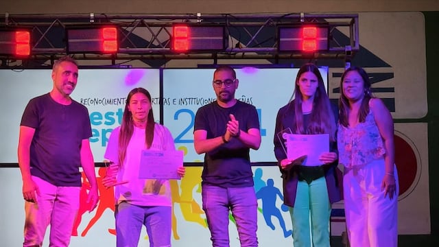 Deportista 2024 fue compartido entre Julieta Romero (Fútbol) y Candela Cerrudo (Atletismo).