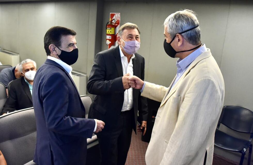 Reunión de intendentes cordobeses con el ministro de Desarrollo Territorial