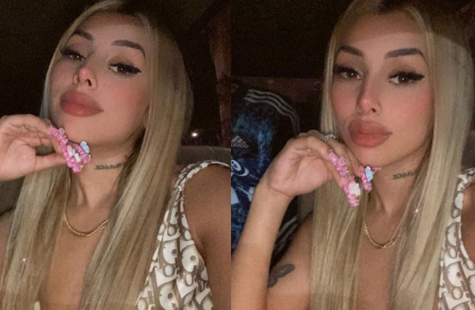 De morocha y flequillo rollinga a pelo bordó con extensiones: los looks de Tamara Báez, ex de L-Gante