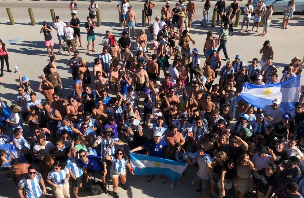 Mundial Qatar 2022: Córdoba dijo presente en el banderazo argentino en Australia