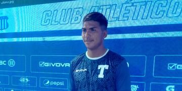 David Zalazar, refuerzo de Talleres que haría su presentación ante Independiente (La Voz).