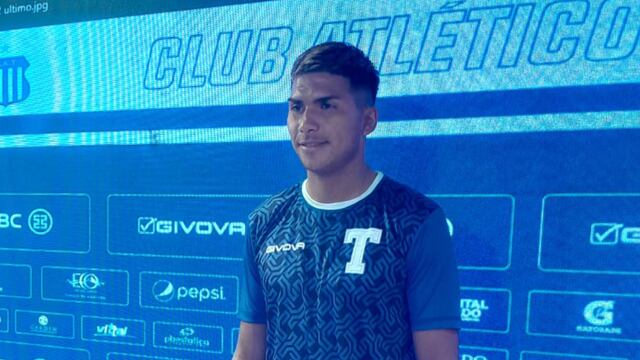 David Zalazar, refuerzo de Talleres que haría su presentación ante Independiente (La Voz).