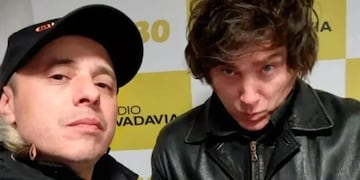 Milei quiere que El Dipy sea su candidato en La Matanza: “Sería un gran intendente” (Foto archivo)