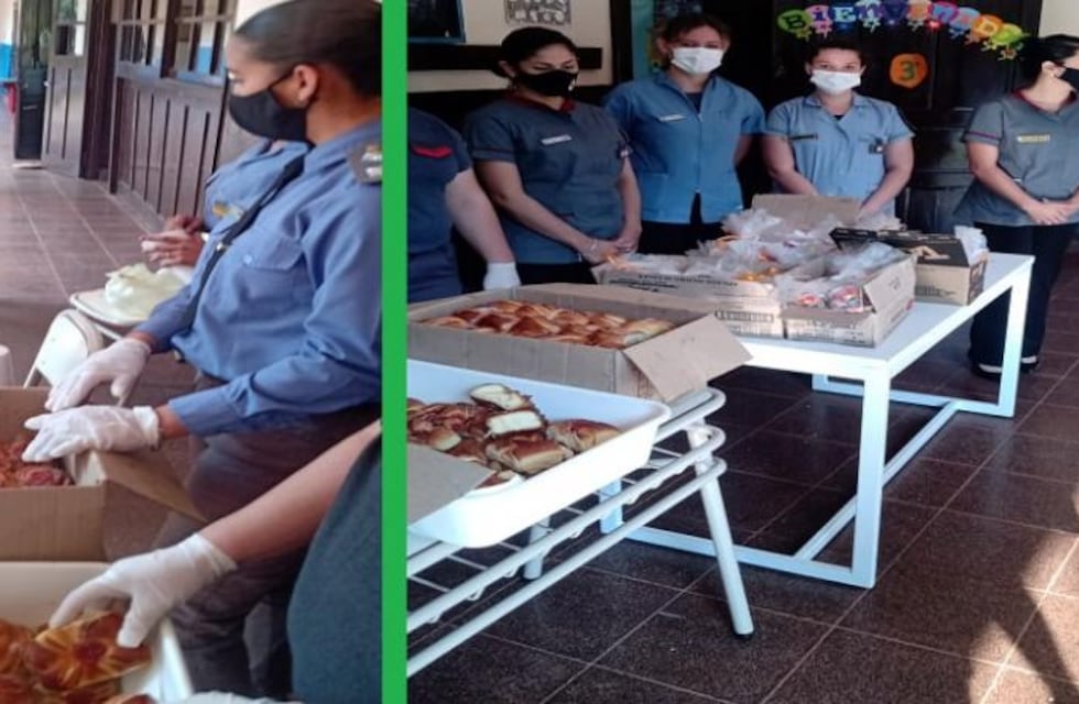 Eldorado: penitenciarios repartieron facturas para la Escuela 280