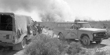 25 bomberos voluntarios de entre 11 y 23 años murieron asfixiados intentando apagar un incendio forestal en Puerto Madryn.