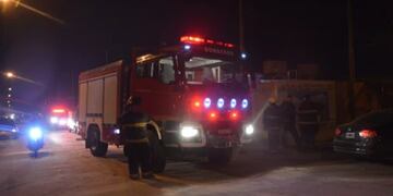 Incendio en rotisería