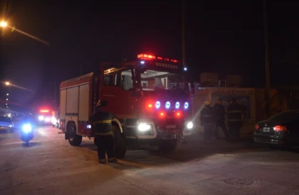 Incendio de una rotisería de la ciudad