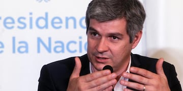 Marcos Peña reapareció públicamente.