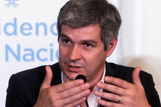 Marcos Peña reapareció públicamente.