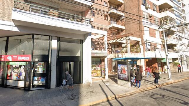 Zona de Mendoza al 500, Rosario (Google Maps)