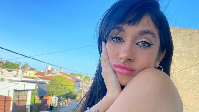 María Becerra respondió a los comentarios sobre su rostro.