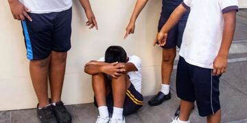 Este martes se conoció un hecho de bullying que un alumno sanjuanino de Nivel Secundario sufrió en una escuela de Rawson. Imagen ilustrativa.