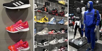 El Outlet con ofertas de hasta el 70% en indumentaria deportiva