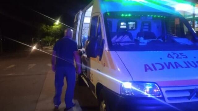 Accidente vial en Posadas dejó como saldo a una mujer lesionada.