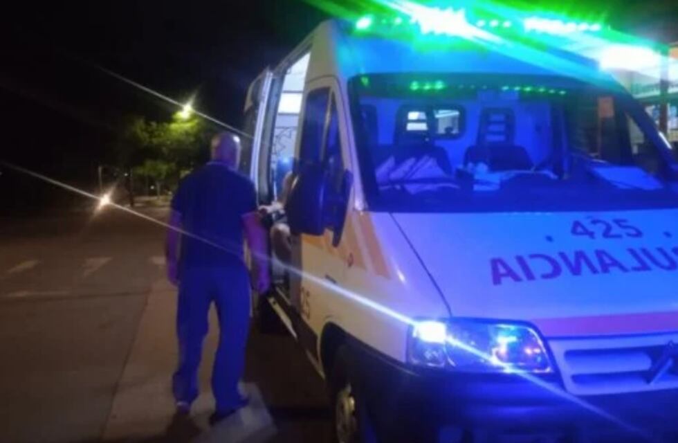 Accidente vial en Posadas dejó como saldo a una mujer lesionada