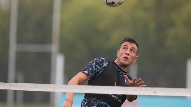 Gabriel Compagnucci vuelve tras lesión y podría ser el lateral por derecho, en lugar del Colo Barinaga (Prensa Belgrano).