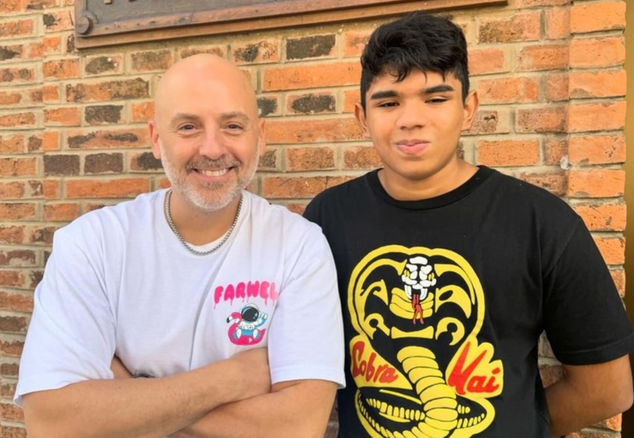 José María Muscari y su hijo Lucio 