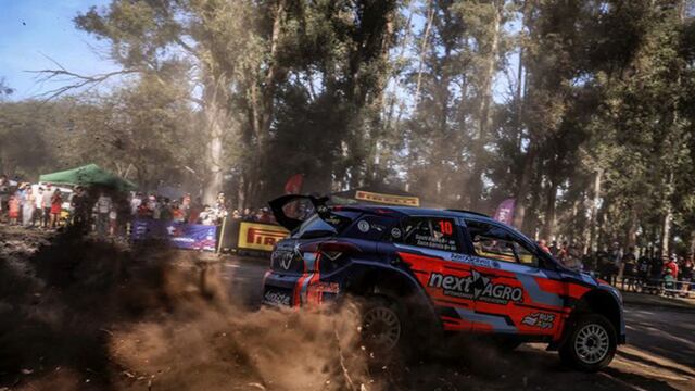 Santiago Baldo se llevó una contundente victoria en el Rally Cordobés, disputado en Arroyito. (Prensa Rally Cordobés)