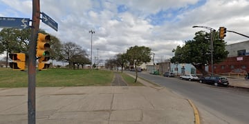 El crimen ocurrió en una vivienda cercana al barrio Toba sobre Avenida Sabin al 1100 bis. (Google Street View)