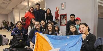 Juegos nacionales Evita: la delegación fueguina ya llegó a Mar del Plata