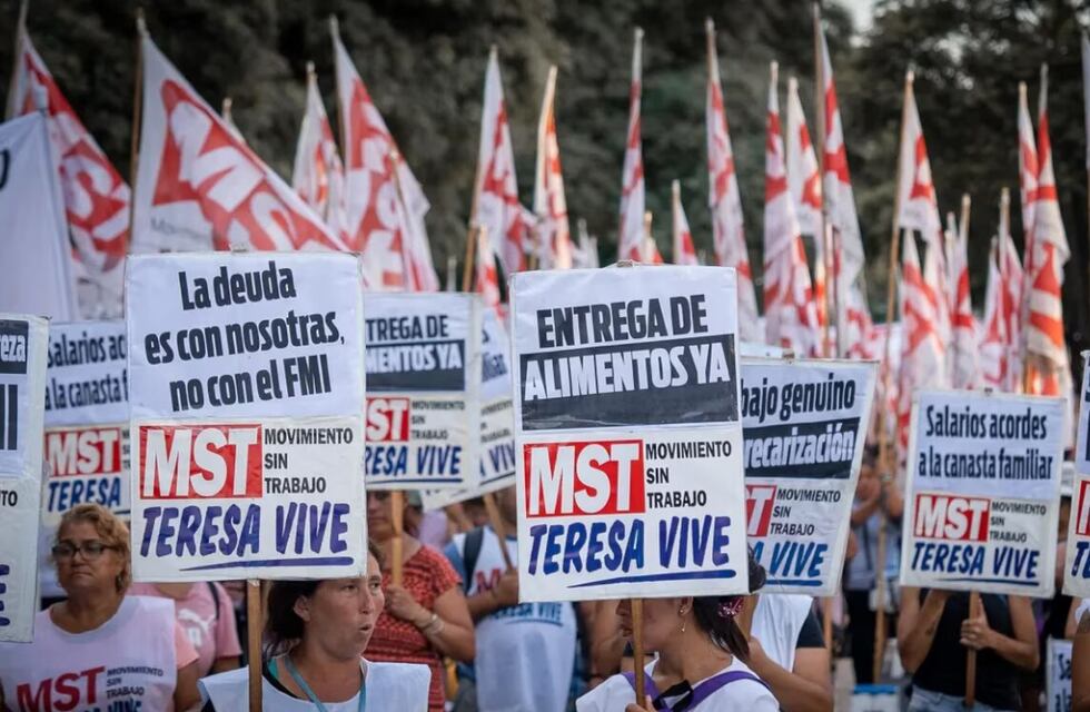 Ante el aumento de la pobreza, piqueteros marchan hacia Desarrollo Social y habrá cortes en distintos puntos de la Ciudad