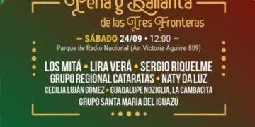 Fin de semana a puro festejo en Puerto Iguazú.