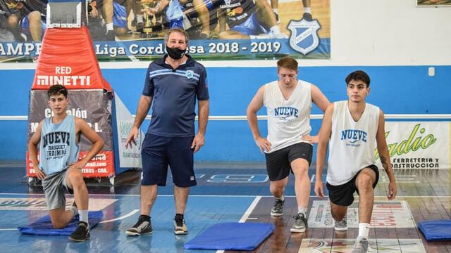 El 9 de Morteros se prepara para jugar el Torneo Federal de Básquet