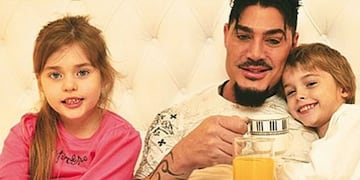 Marta, Ricardo y Felipe Fort.