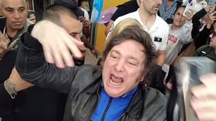 Javier Milei visitó Rosario para el cierre de campaña del balotaje presidencial 2023 en Argentina.