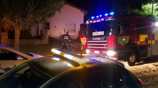 Incendio en La Falda