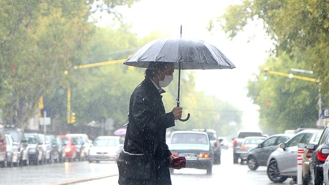 Lluvias en toda la región.