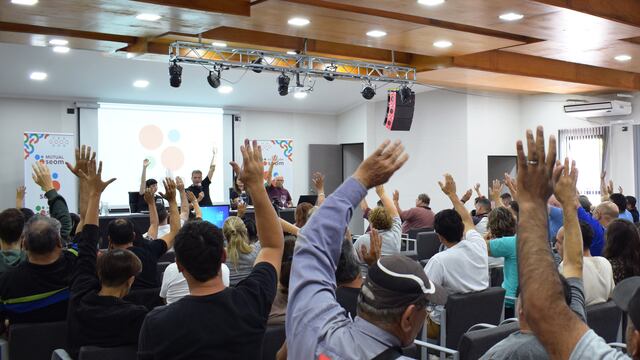 La Asamblea del SEOM que tomó la decisión (foto archivo)
