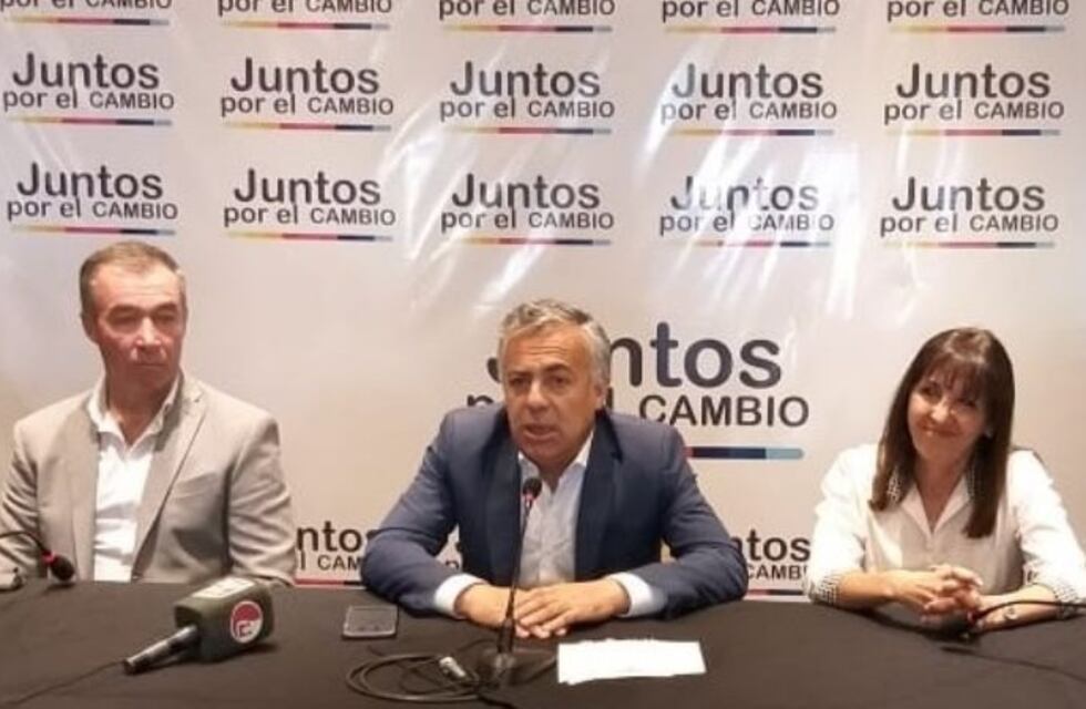 El ex gobernador mendocino, Alfredo Cornejo, visitó a los candidatos sanjuaninos de Juntos por el Cambio