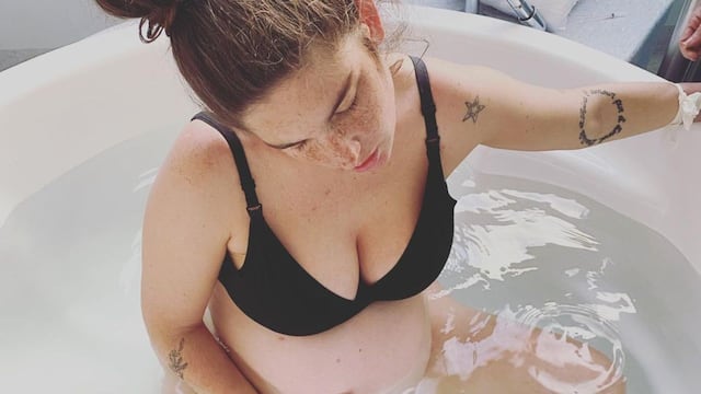 Juana Repetto es una de las famosas que optó por este método para el parto de su hijo menor.