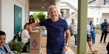 Frigerio voto en Ibicuy