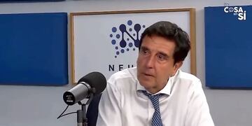 El llanto de Carlos Melconian con Alejandro Fantino en su programa de streaming