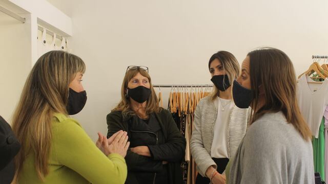 Así fue la visita de la legisladora nacional en Tandil.