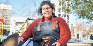 Natalí Suárez Pardo, la puntana que se consagró como la mejor asadora de Argentina.