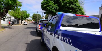 Violento robo en barrio Los Plátanos de la Capital. (José Gabriel Hernández / La Voz)