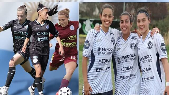 Selección Argentina de fútbol femenino Sub 20: Agostina Gulino, Priscila Ellena y María Dana Fuentes de Godoy Cruz y Chiara Singarella, Catalina Roggerone y Anela Nigito de Independiente Rivadavia.