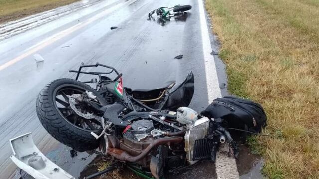 Un motociclista iguazuense perdió la vida en una ruta correntina.