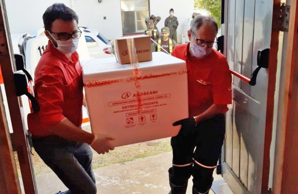 Entre Ríos recibió un nuevo envío de la vacuna Sputnik V