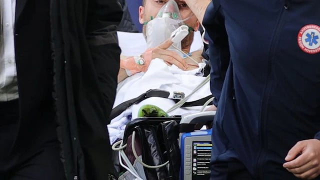 Chistian Eriksen seguirá internado.