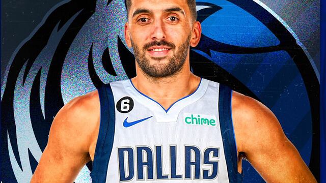 Facundo Campazzo, nuevo base de Dallas Mavericks en la NBA. (Prensa Dallas)