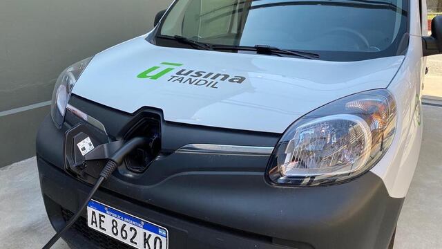 Así es el primer auto eléctrico de Tandil